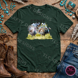 HUNT7 Comfort Colors Tee Forest mockup