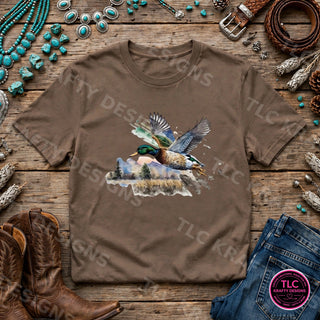 HUNT8 Comfort Colors Tee Espresso mockup