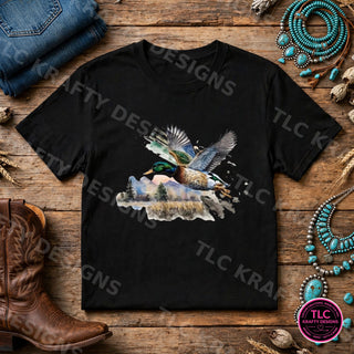 HUNT8 Gildan Tee Black mockup