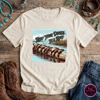 HUNT9 Comfort Colors Tee Natural mockup