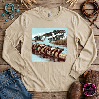 HUNT9 Gildan Long Sleeve Sand mockup