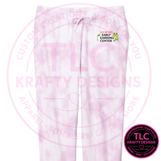 Hewins Early Learning Center Apparel - Tie-Dye Tie Waist Sweatpants