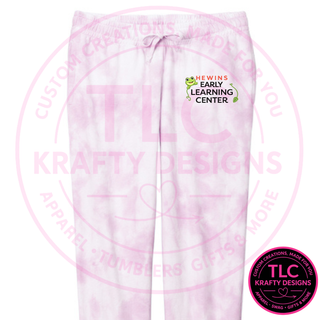 Hewins Early Learning Center Apparel - Tie-Dye Tie Waist Sweatpants