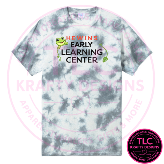 Hewins Early Learning Center Apparel - Tie-Dye T-Shirts