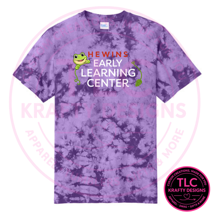 Hewins Early Learning Center Apparel - Tie-Dye T-Shirts