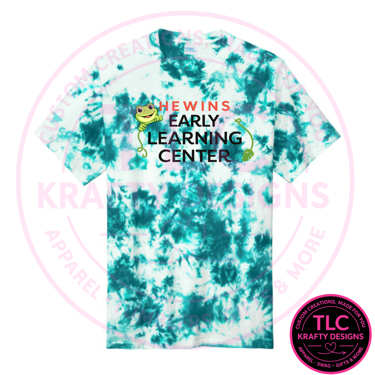 Hewins Early Learning Center Apparel - Tie-Dye T-Shirts