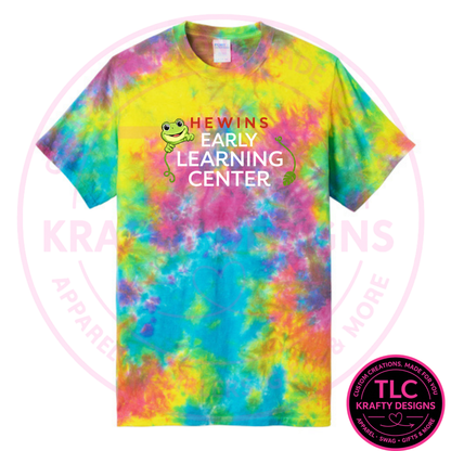 Hewins Early Learning Center Apparel - Tie-Dye T-Shirts