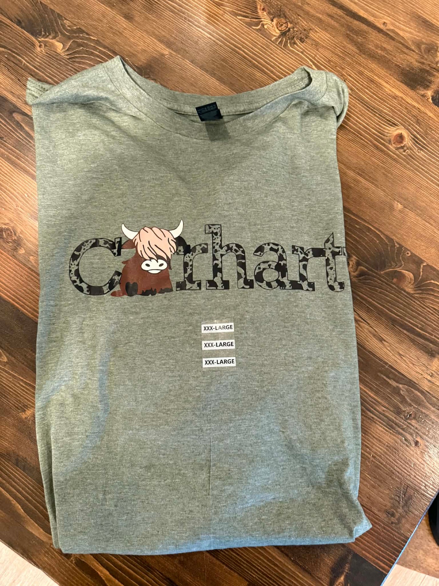 Carhartt Highland Cow T-shirt - Last Chance