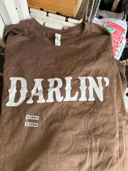 Darlin' T-Shirt – Western Design Tee LAST CHANCE