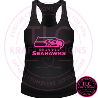Seattle Football Pink Logo Design – Seattle Sports Apparel