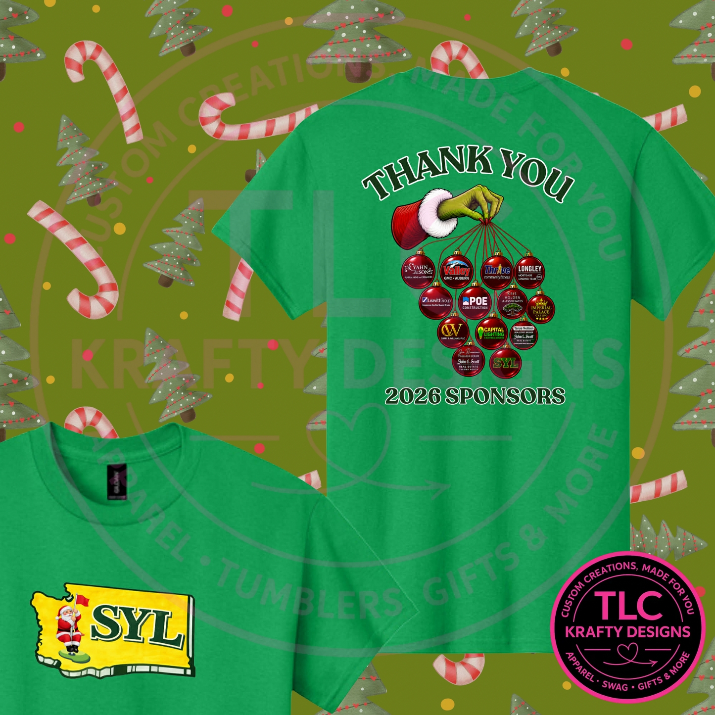 See Ya Later Foundation Christmas Ornaments Design – Custom Logo Apparel