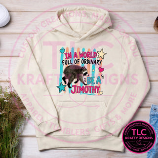 JIM2 Comfort Colors Hoodie Natural mockup