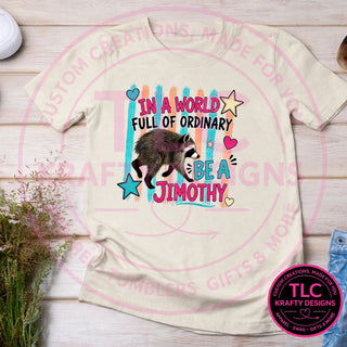 JIM2 Comfort Colors Tee Natural mockup
