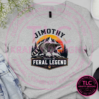 JIM3 Gildan Tee Ash mockup
