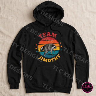 JIM4 Comfort Colors Hoodie Black mockup