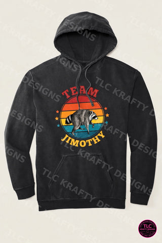 JIM4 Comfort Colors Hoodie Pepper mockup