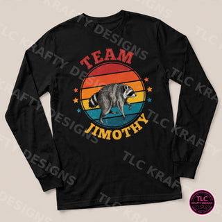 JIM4 Comfort Colors Long Sleeve Black mockup