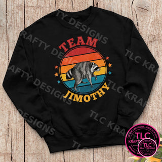 JIM4 Gildan Crewneck Black mockup