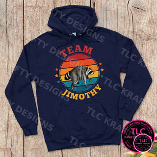 JIM4 Gildan Hoodie Navy mockup