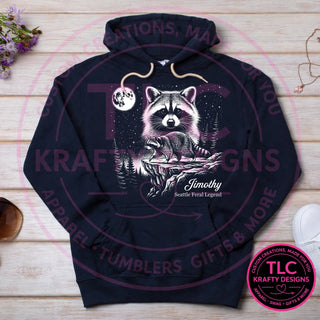 JIM5 Comfort Colors Hoodie Navy mockup
