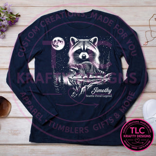 JIM5 Comfort Colors Long Sleeve Navy mockup
