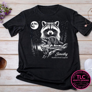 JIM5 Comfort Colors Tee Black mockup