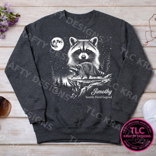 JIM5 Gildan Crewneck DarkHeather mockup