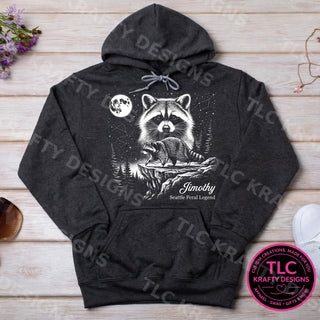 JIM5 Gildan Hoodie DarkHeather mockup