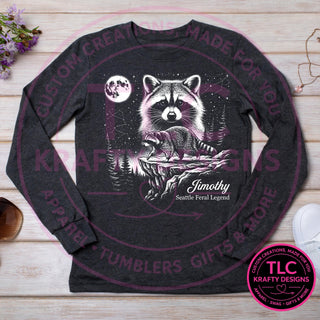 JIM5 Gildan Long Sleeve DarkHeather mockup