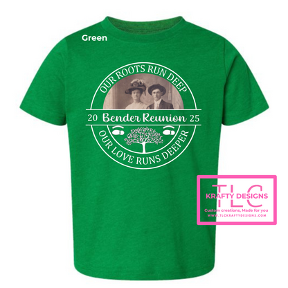 👕 Bender's Family Reunion Toddler Short Sleeve Collection