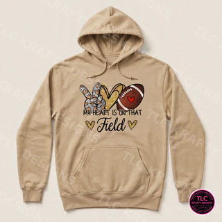 MHF Gildan Hoodie Sand mockup