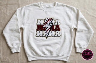 MMM Gildan Crewneck White mockup