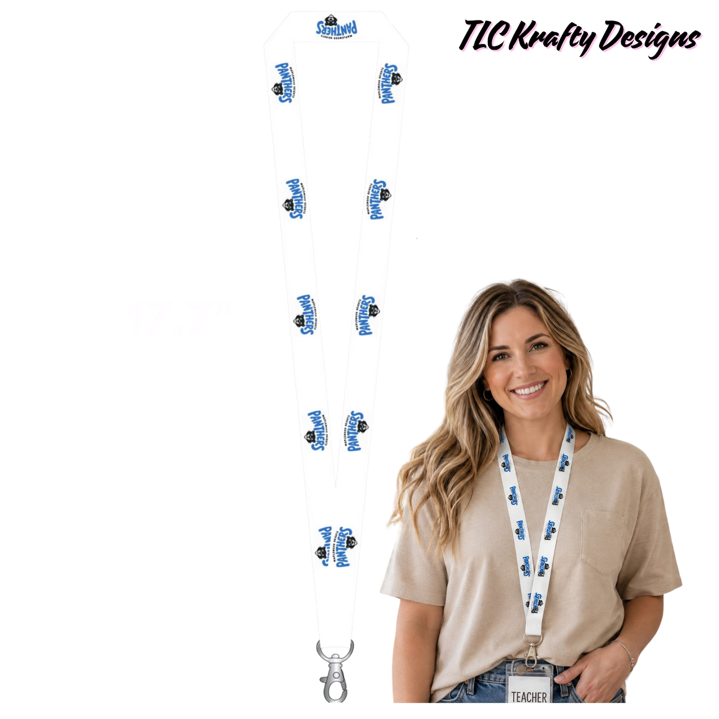 Maplewood Heights Panthers Lanyard – School Spirit ID & Badge Holder