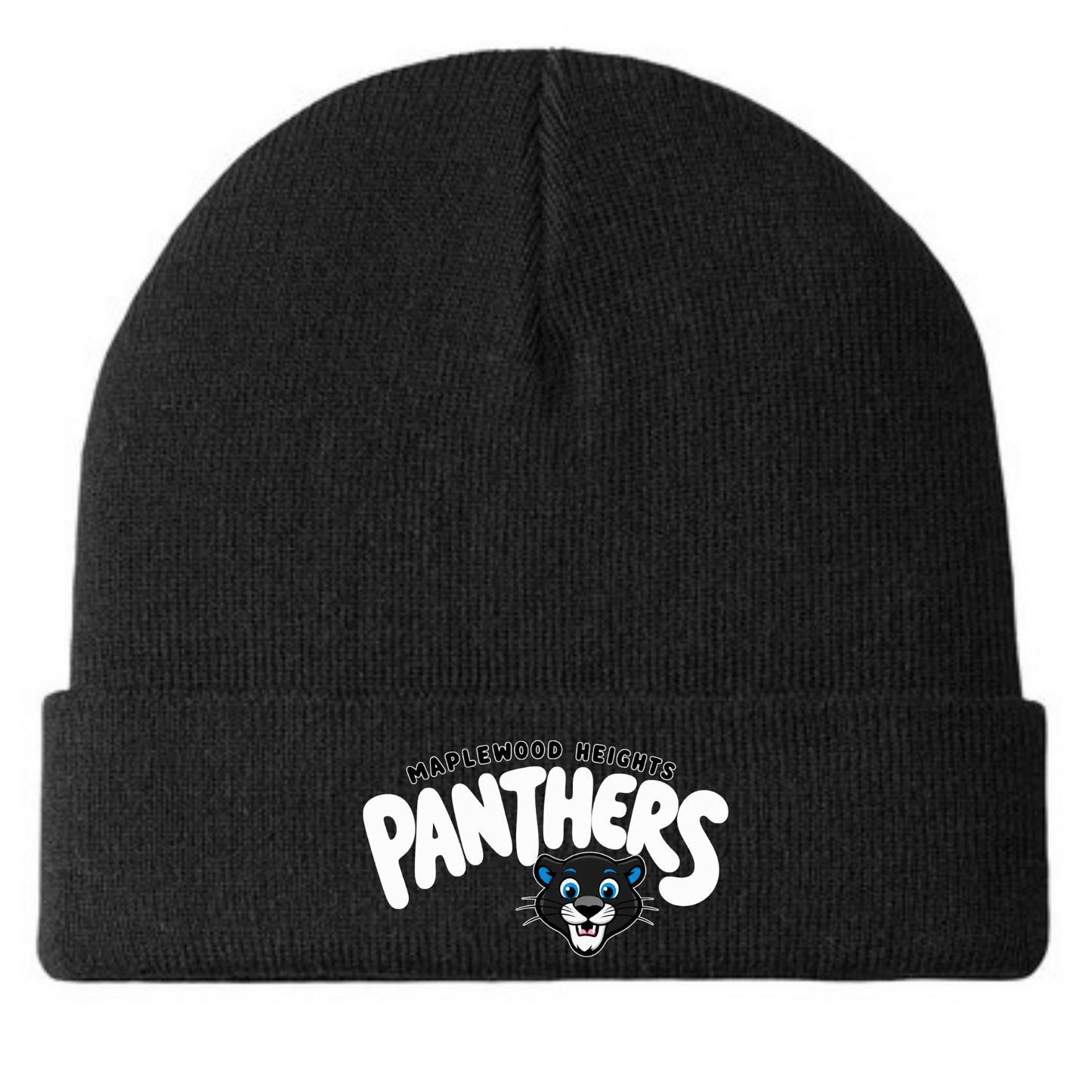 Maplewood Heights Panthers Beanie – Maplewood Heights Panthers Logo