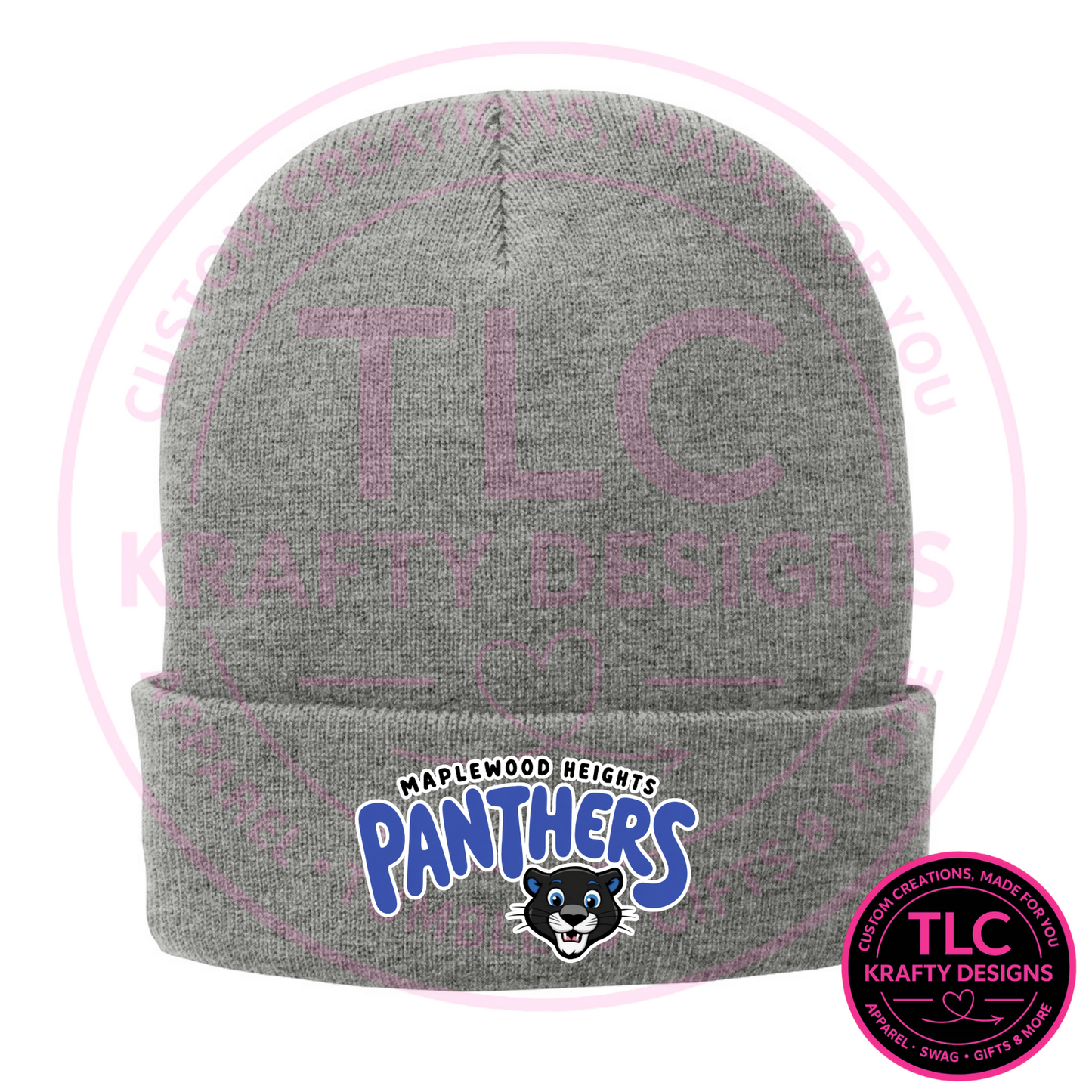 Maplewood Heights Panthers Beanie – Maplewood Heights Panthers Logo