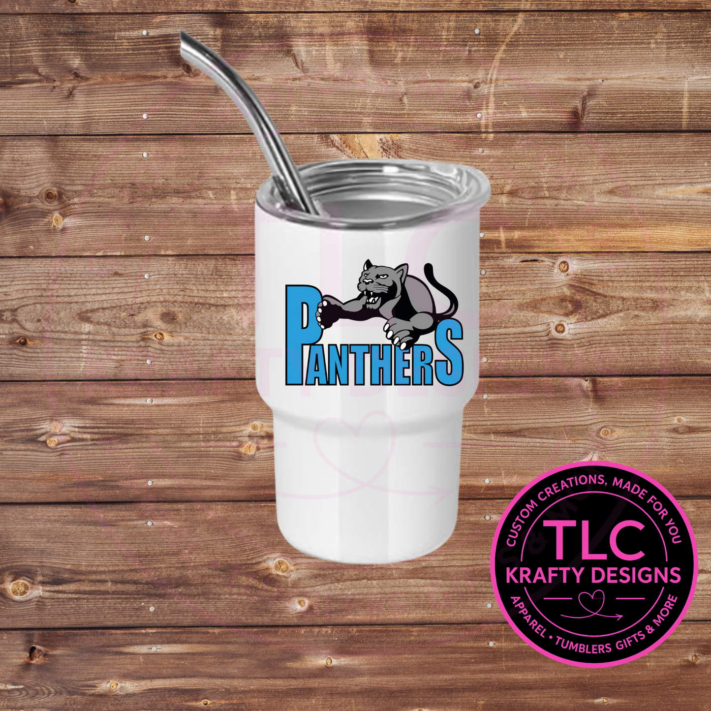 Maplewood Heights Panthers 3oz Mini Tumbler – School Spirit Drinkware