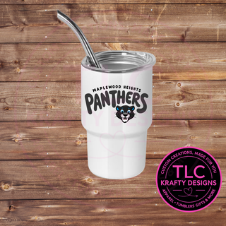 Maplewood Heights Panthers 3oz Mini Tumbler – School Spirit Drinkware