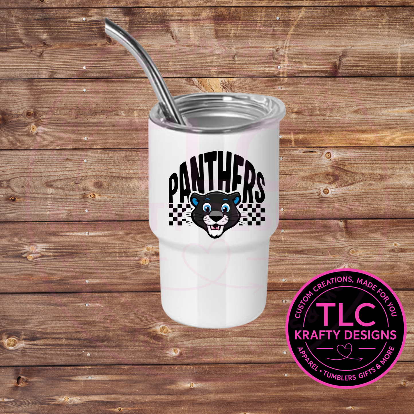 Maplewood Heights Panthers 3oz Mini Tumbler – School Spirit Drinkware