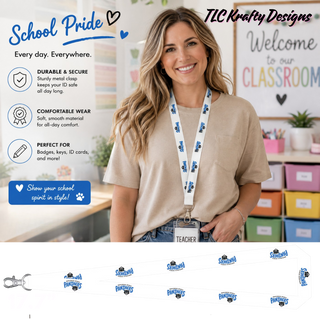 Maplewood Heights Panthers Lanyard – School Spirit ID & Badge Holder