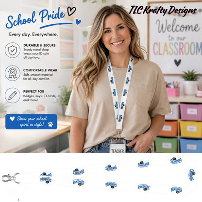 Maplewood Heights Panthers Lanyard – School Spirit ID & Badge Holder
