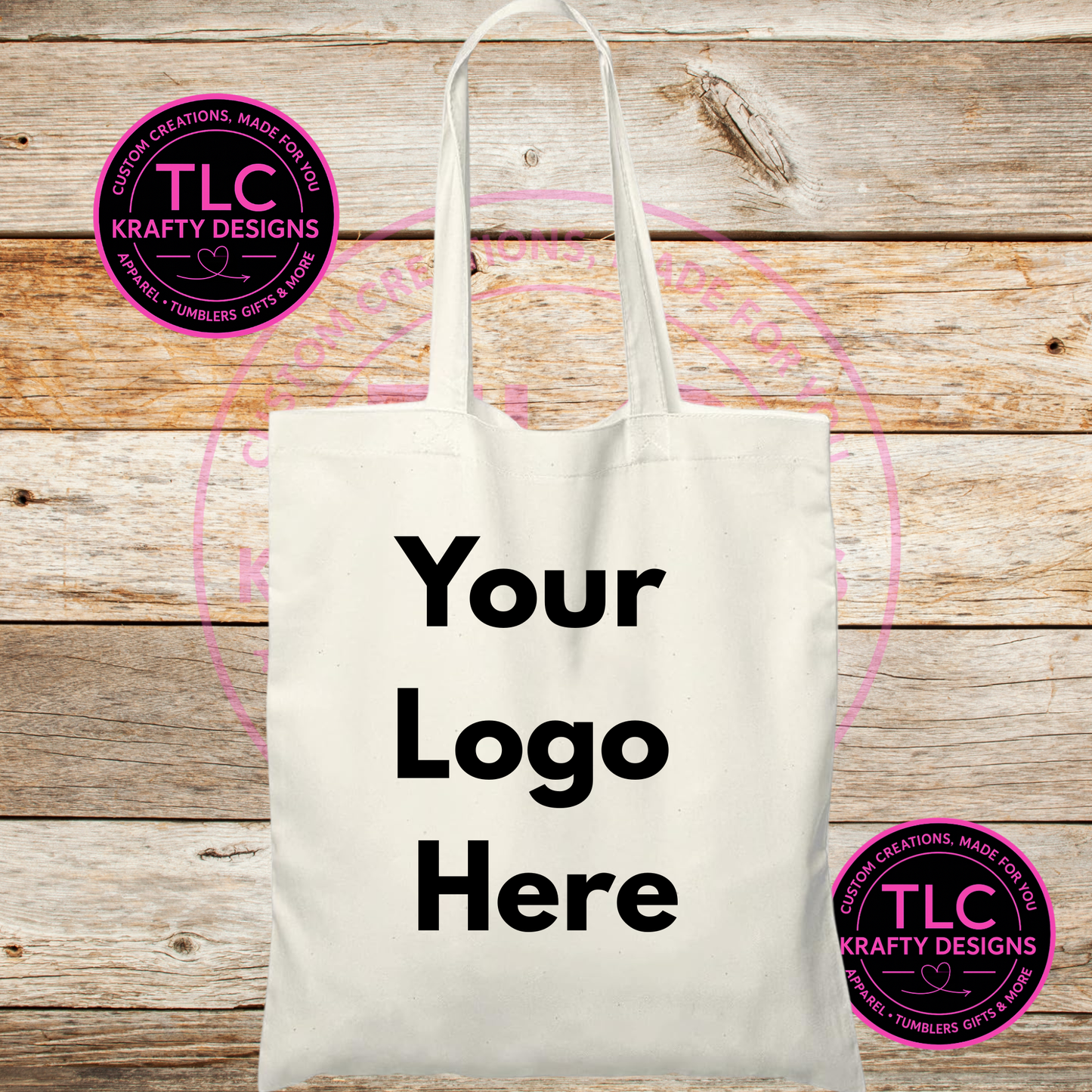 Custom Cotton Canvas Tote Bags – Bulk Orders (One-Sided or Two-Sided Print)