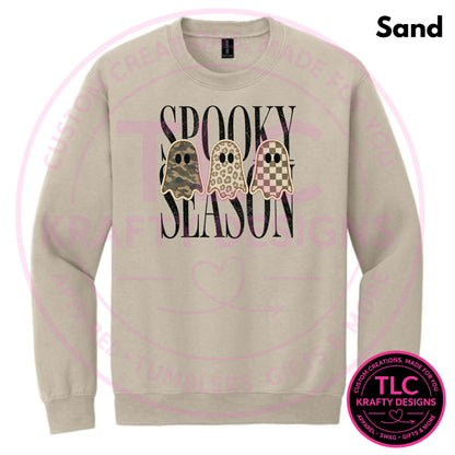 Spooky Season Ghost Trio Design – Spooky Season Apparel