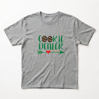 CK8 Cookie Dealer design on Sport Grey short-sleeve t-shirt