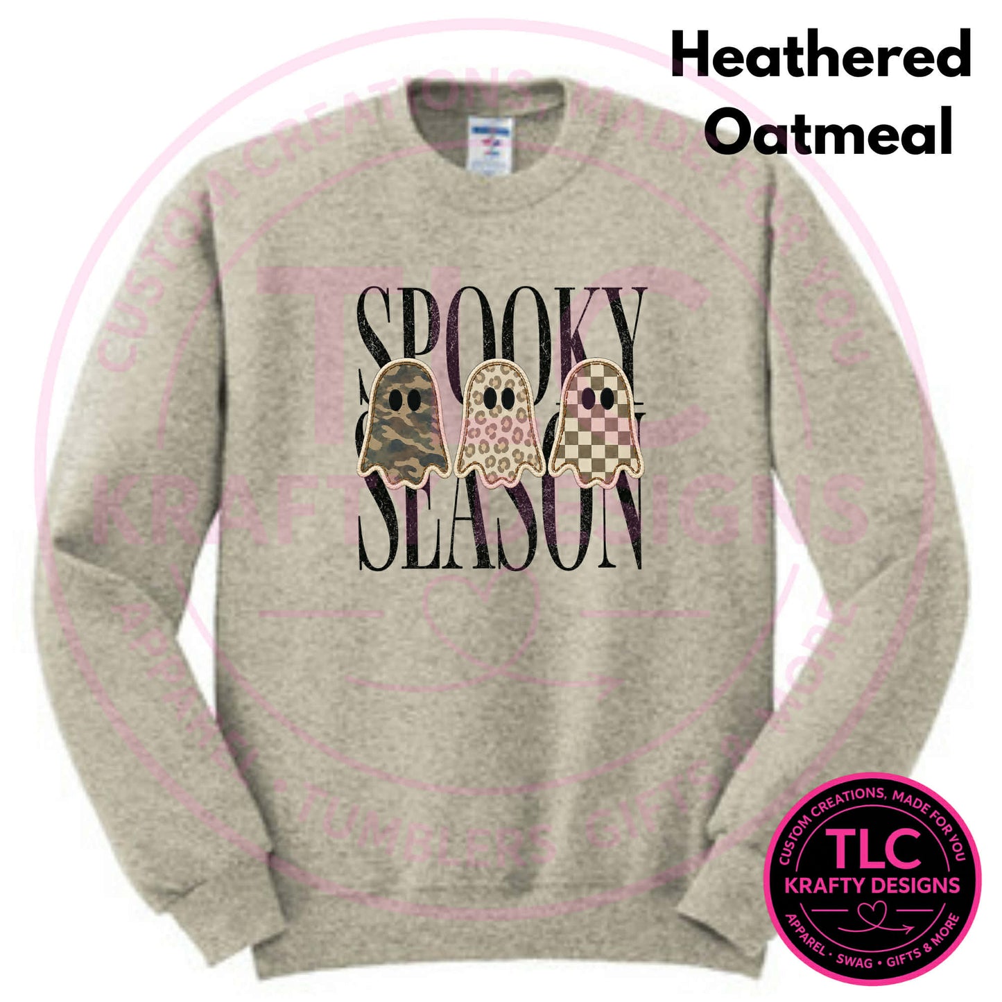 Spooky Season Ghost Trio Design – Spooky Season Apparel