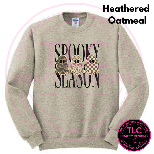 Spooky Season Ghost Trio Design – Spooky Season Apparel