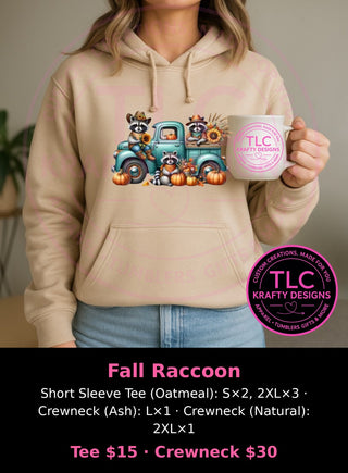 Fall Raccoon