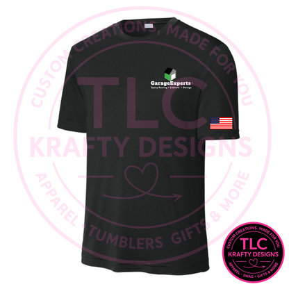 Garage Experts Short Sleeve T-Shirt – Custom Logo Work Wear