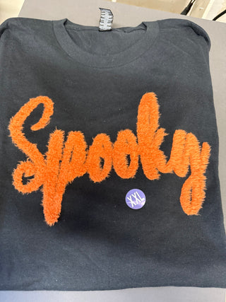Fuzzy Spooky Orange