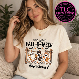 Ghost Teachers design on a Comfort Colors Ivory tee