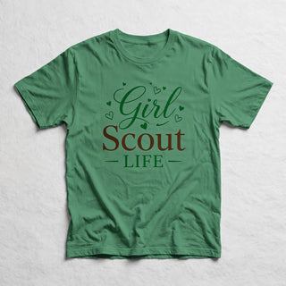 GS1 Irish Green tee mockup